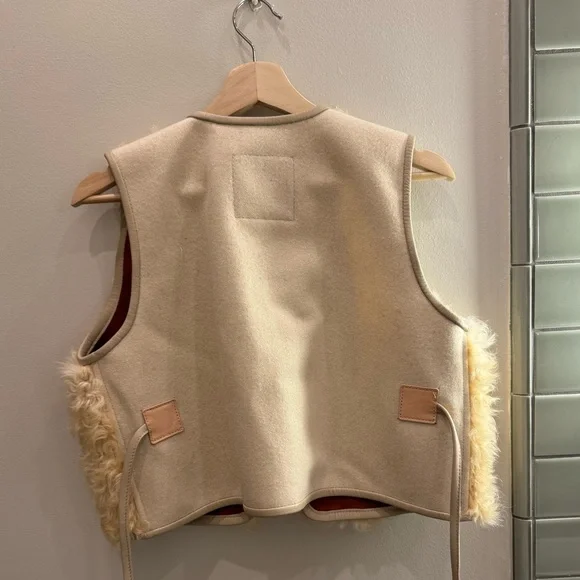 Milena Silvano Zazen vest in cream - Picture 7 of 9